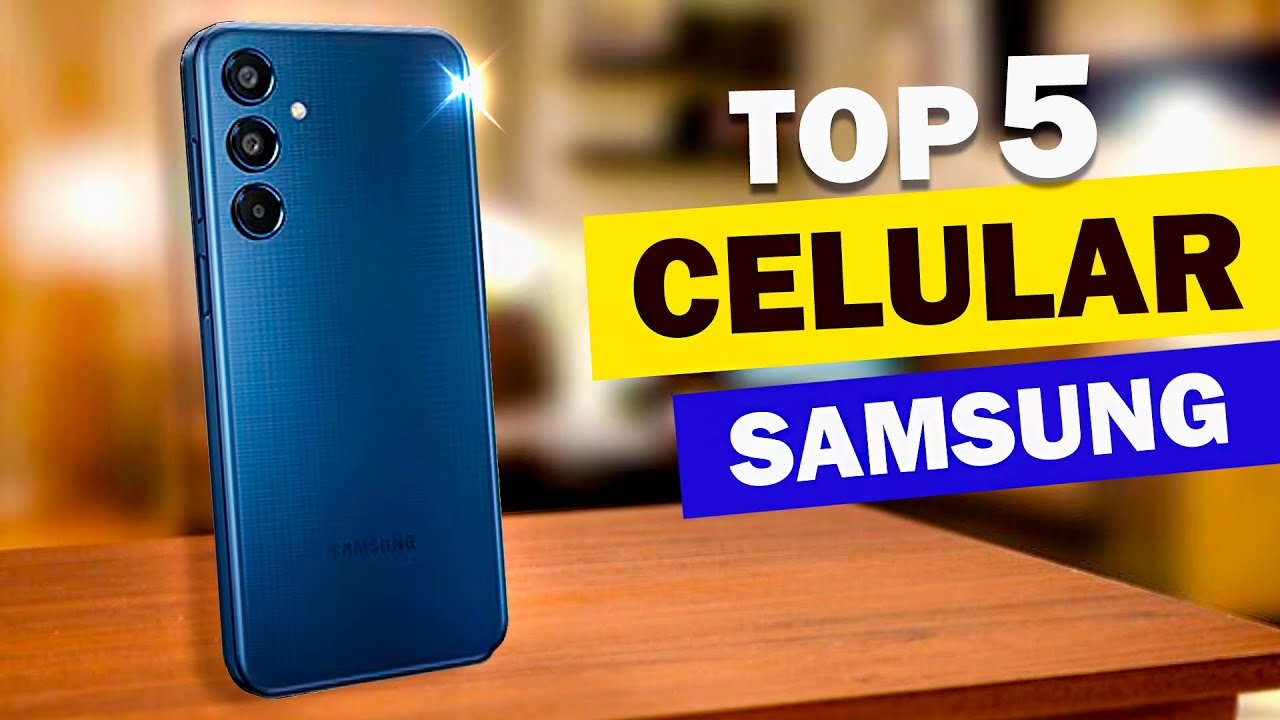 TOP 5 - Celular Bom e Barato SAMSUNG - 2024 e 2025