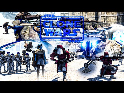Star Wars the Clone Wars - REPUBLIC INVASION OF RHEN VAR FINALE (Cinematic)