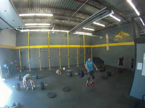 Squat Clean Ladder Crossfit Mont-Tremblant