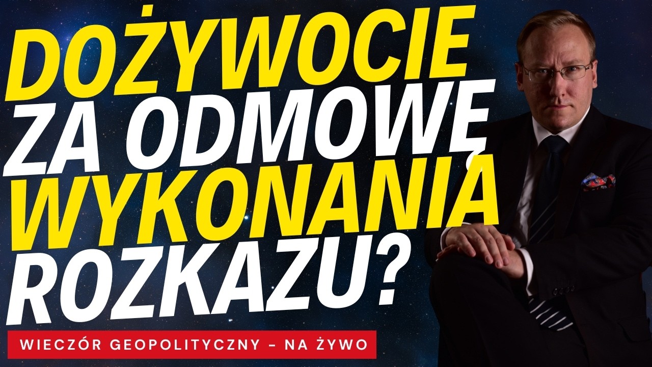 NA ŻYWO: Dożywocie za niewykonanie rozkazu? Rządowe propozycje zmian przepisów