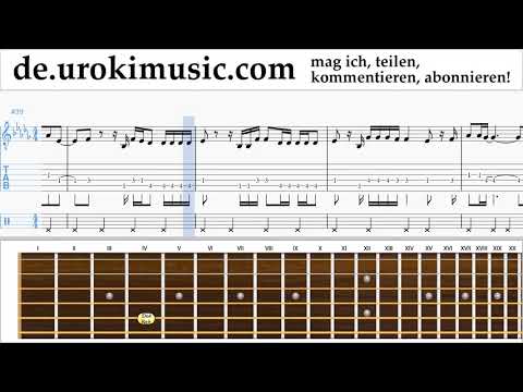 Gitarre Lernen Ozuna - Dile Que Tu Me Quieres Tabulatur Teil#2 um-i995