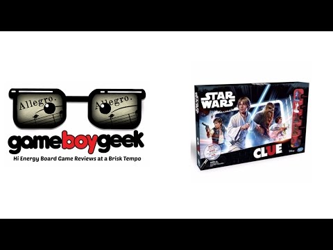 The Game Boy Geek's (Allegro  2-min) Review of Star Wars Clue
