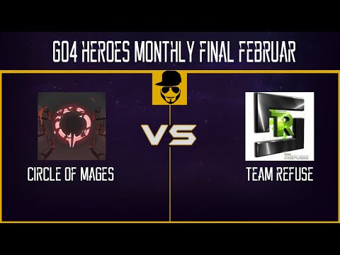 Heroes of the Storm - Go4Heroes Monthly Final Februar | Circle of Mages vs. Team Refuse (1/3) [ESL]