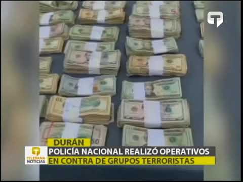 Policía nacional realizó operativos en contra de grupo terroristas