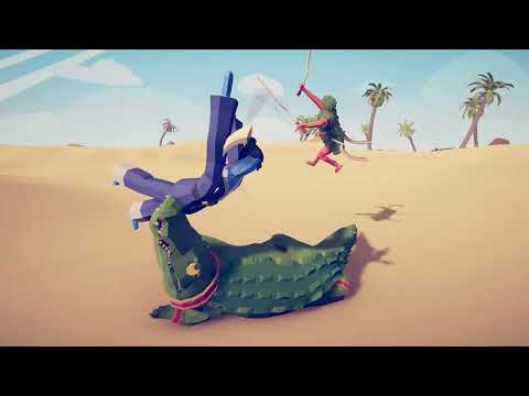 Beastmaster vs Every Faction #2  Totally Accurate Battle Simulator TABS Egypt Update