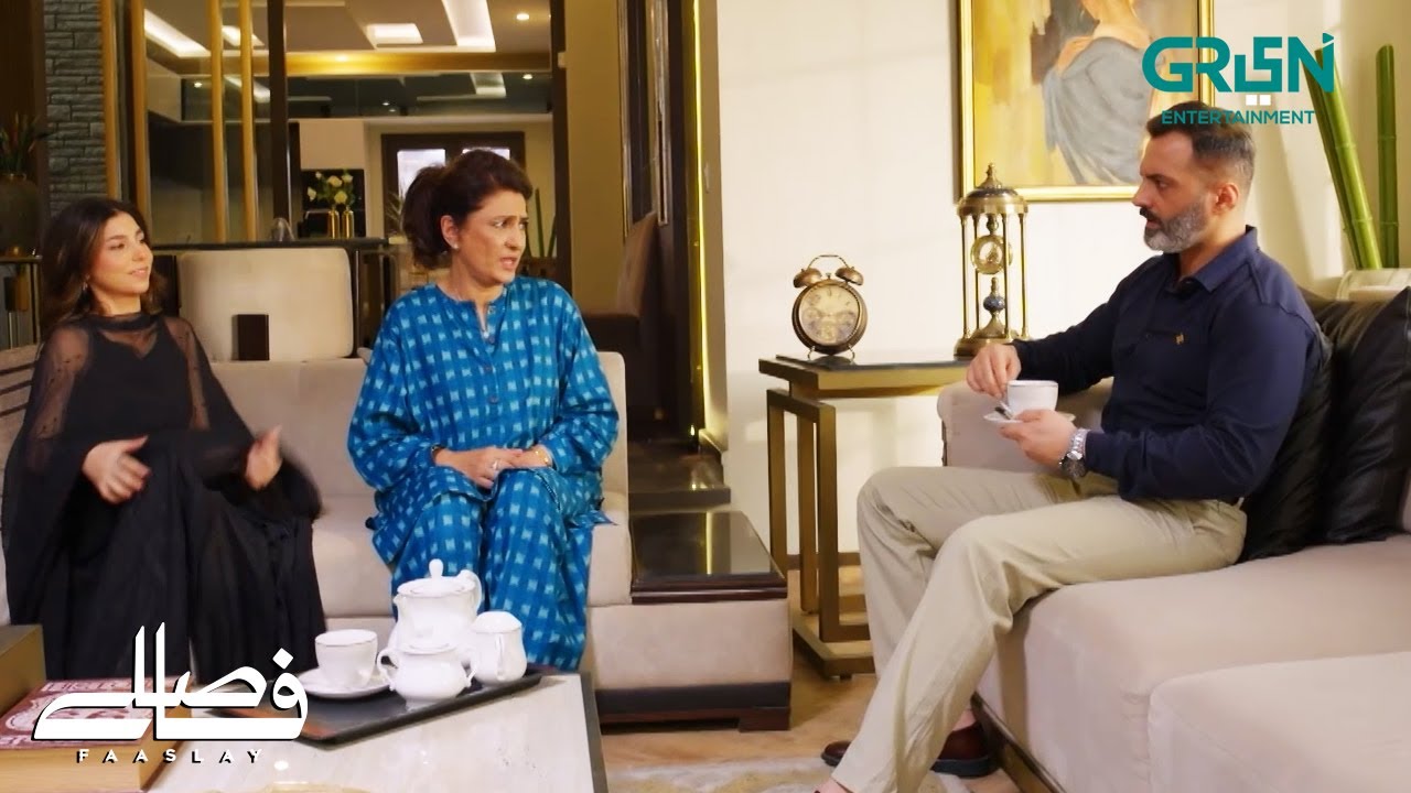 Kyun Na Zaviyar ki Shadi Kardi Jaye | Faaslay | Ali Ansari - Saboor Aly | Green TV