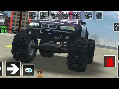 Police Monster Truck driver Simulator- Police Car stunts race 3d- Android Gameplay cambodia