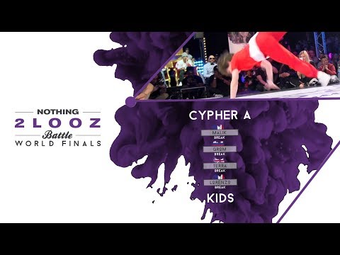 NOTHING2LOOZ WORLD FINALS 2018 - KIDS CYPHER A