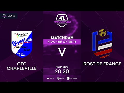 AFL22. AFL Красный Октябрь. Ligue 3. Day 6. OFC Charleville - Rost De France