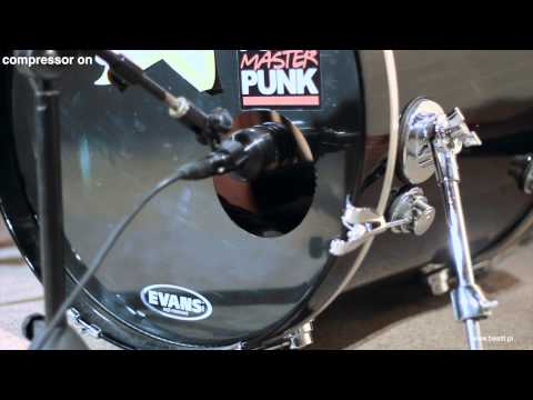 Audix D6 - Test mikrofonów perkusyjnych do stopy