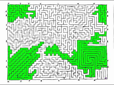 maze solved via bfs