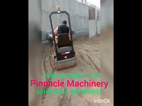 Ride On Vibratory Roller