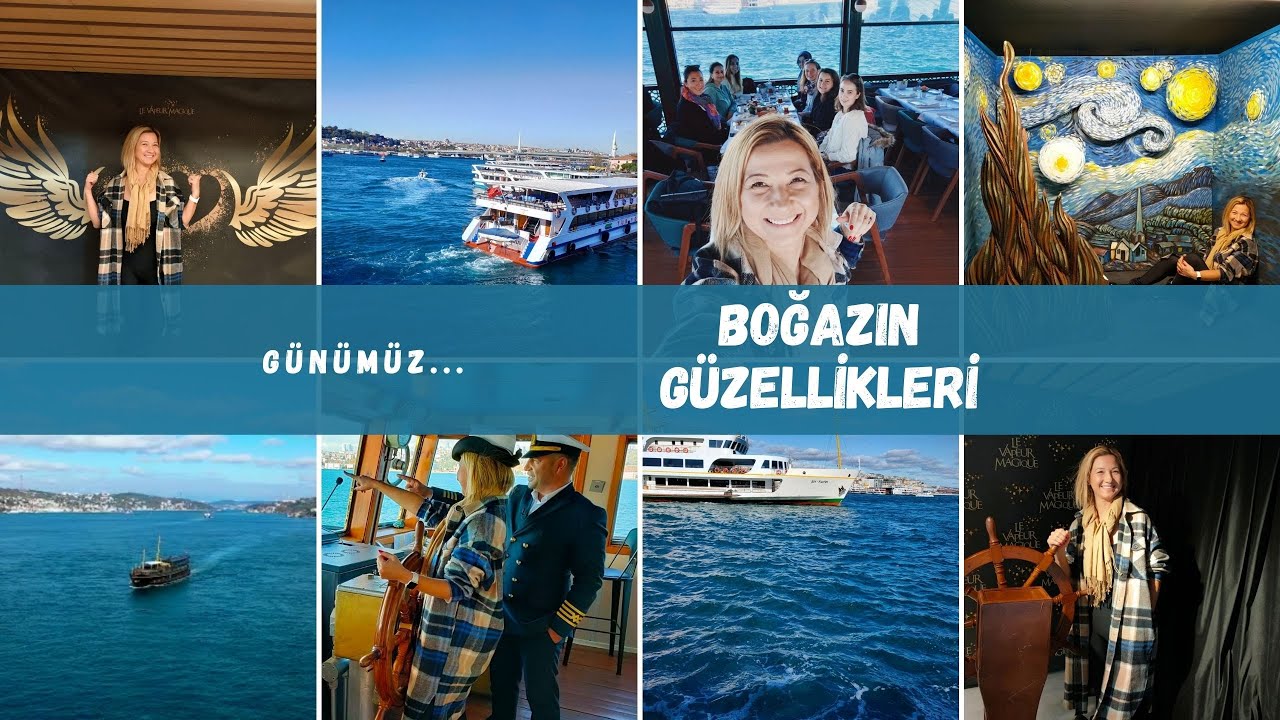 Le Vapeur Magique - Buharlı Gemi | Kahvaltılı Boğaz Turu | Vlog