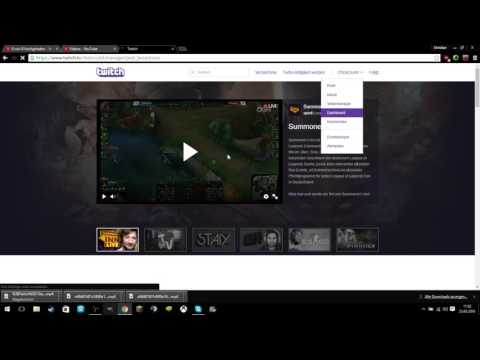 Twitch - Eigenen Stream downloaden und speichern
