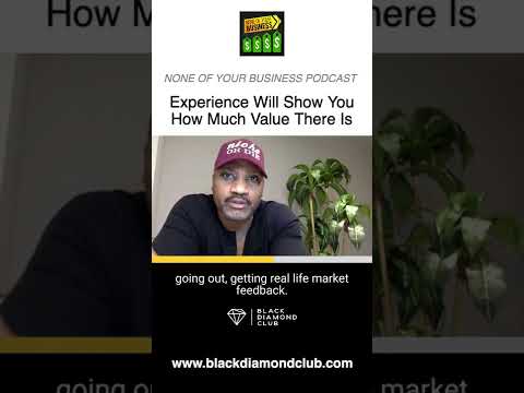 NOYB Podcast Snippet - Kamar Zachery - Experience Will Show You How Much Value Is There