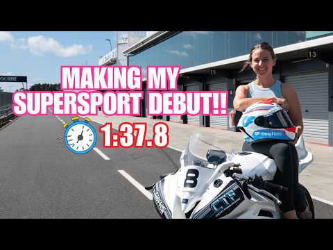 My Supersport debut at The Island! 1:37 on a 16 year old R6 🥵 EP31