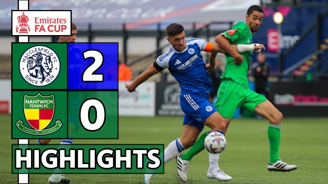 Goals & Highlights: Macclesfield vs Nantwich Season 2025/2026