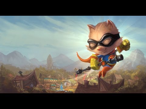 League of Legends: Super Teemo Skin Artwork