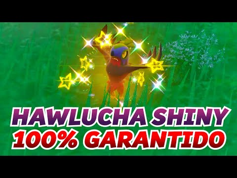 HAT-TRICK DE HAWLUCHA E GANHEI UM LUCARIO DE BRINDE - VOU DOAR TODOS 🎮 Pokémon Scarlet e Violet
