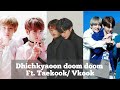 Dhichkyaaon Doom Doom ft.Bts Taekook | BTS Bollywood FMV