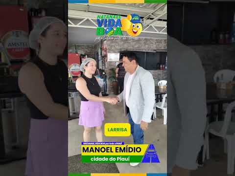 O industrial Natanael Vida Boa cumpre agenda política no sul do Piauí.