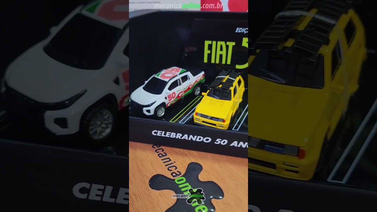 Descubra o carro que tá faltando na coleção de miniaturas da FIAT!