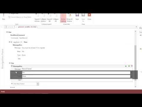 Nesting IF statements - checking the age is correct in access