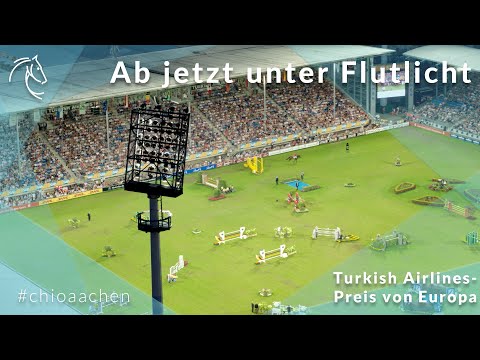 Die besten Springreiter der Welt unter Flutlicht - Der neue Turkish Airlines Preis von Europa