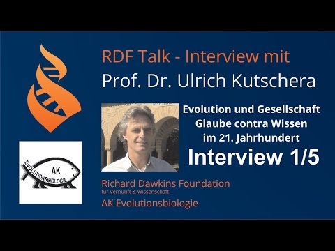 RDF Talk  mit Prof. Kutschera - Gender-Kreationismus: Mann & Frau als evolvierte Menschentypen