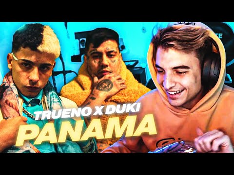 REACCIONANDO a Trueno, Duki - PANAMÁ (Video Oficial)