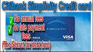 Citibank simplicity /no annual fee/eps.19/ivy esteves