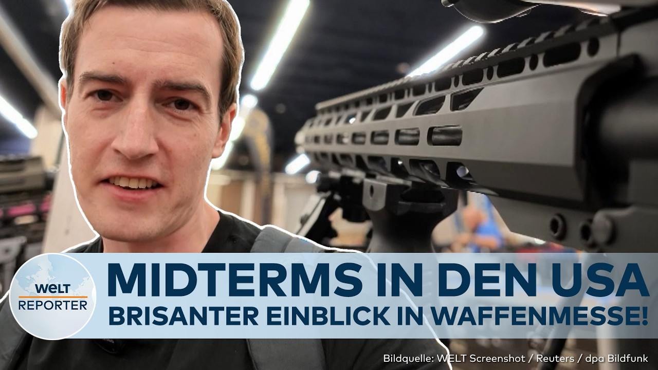 USA: Showdown für Trump bei Midterms! Brisante Einblicke bei Waffenmesse in Texas