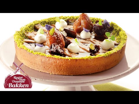 Pruimenvlaai met zelfgemaakte pruimencompote | Roger van Damme Bakken