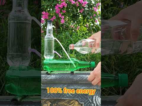 How to Create Oxygen for Fish Tanks During Power Outages Using Eternally Flowing Water