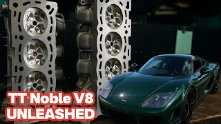 Custom Valvetrain + Pocket Port = 1000WHP Noble V8