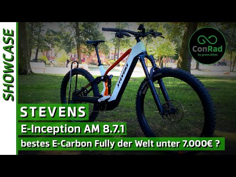 [E-Bikes 2022] Stevens E-Inception AM 8.7.1 GTF - Bosch System 750Wh [ConRad]