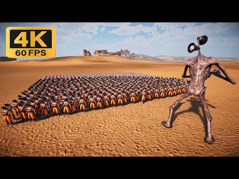 Siren Head vs 1000 Every Unit — Ultimate Epic Battle Simulator 2 — UEBS 2