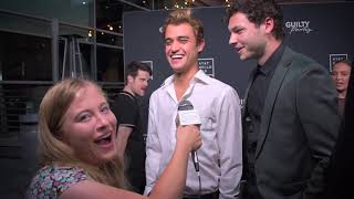 Sebastian Genta and Nick Fink Interview at AT&T Hello Lab Guilty Party:History of Lying Premiere video