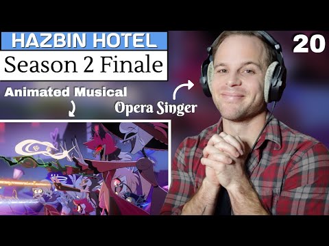 Pro Opera Singer Reacts to S2E8 from Hazbin Hotel | Hear My Hope | Musical and Vocal ANALYSIS