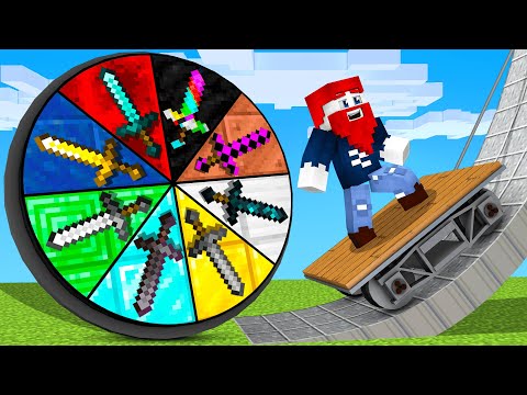 ICH FAHRE ZUG FÜR GÖTTER AUSRÜSTUNG in Minecraft