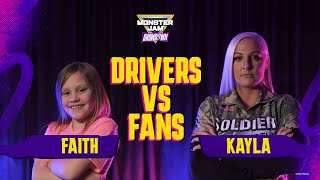 Monster Jam Showdown - Drivers VS Fans Episode 1