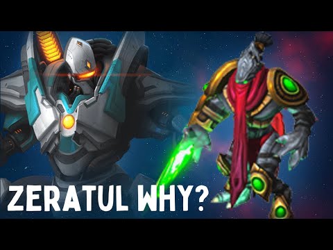 WHEN YOU GO FULL GREED AS ZERATUL - Weekly Brawl [Starcraft 2 Direct Strike]