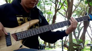 Lalahuta - Tunggu Apa Lagi (bass cover) HQ Audio