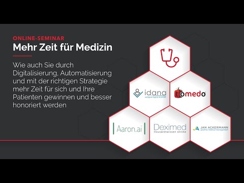 ONLINE-SEMINAR – Mehr Zeit für Medizin (Arztsoftware)
