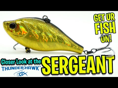 A Better Lipless Crankbait? NEW THUNDERHAWK LURES SERGEANT BASS FISHING