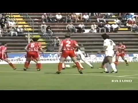 Serie A 1991-1992, day 33 Cremonese - Roma 1-2 (Völler, Maspero, Carnevale)