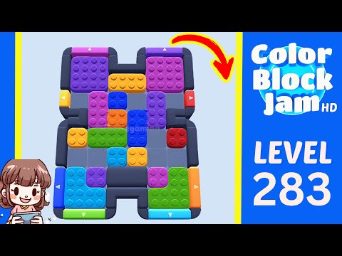 Color Block Jam Level 283 Solution Walkthrough