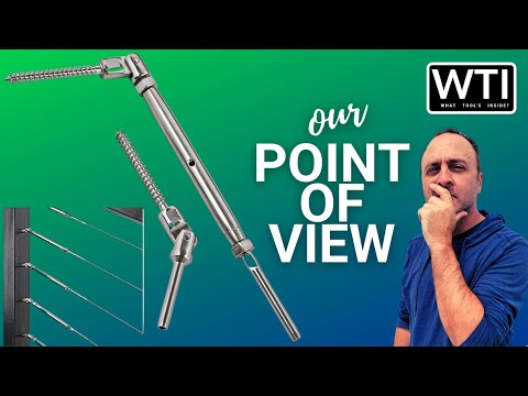 Kjxxkj Adjustable Cable Railing Hardware Set - WTI product video review