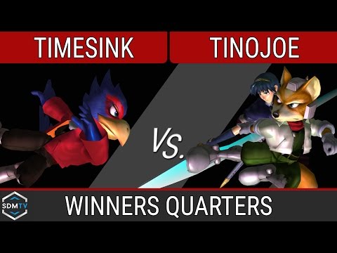 SDSU Biweekly 50 - timesink (Falco) vs. Tinojoe (Marth/Fox) - SSBM Winners Quarters - Smash Melee