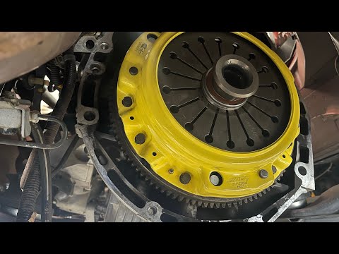 ACT / OEM Clutch Combo Installed